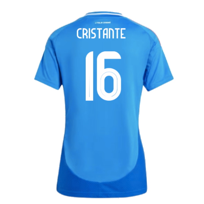 2024-2025 Italy Home Shirt (Ladies) (CRISTANTE 16)-The Soccer Shirt Hub