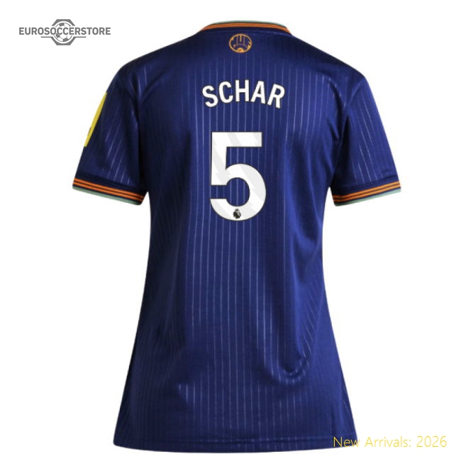 2025-2026 Newcastle Third Shirt (Womens) (Schar 5)-The Soccer Shirt Hub