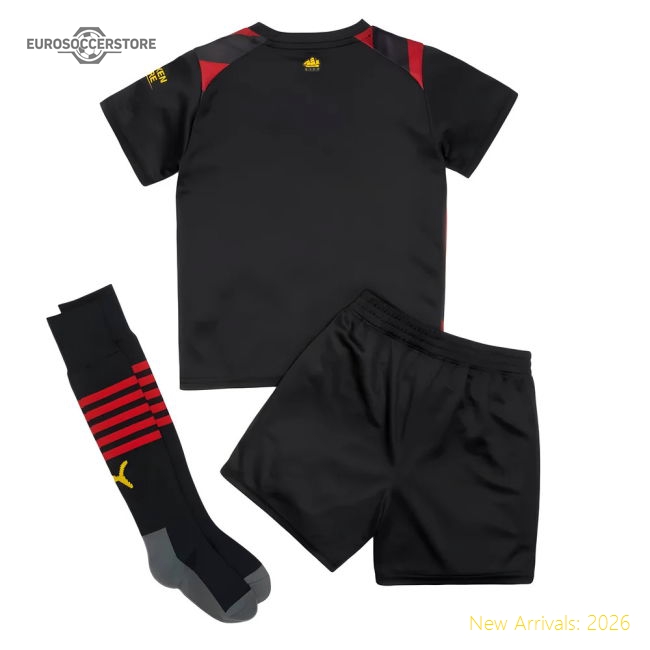 2022-2023 Man City Away Mini Kit-The Soccer Shirt Hub
