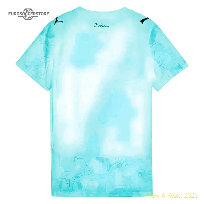 2025-2026 KIDSUPER x Manchester City CWC Shirt (White) - Womens (Wright Phillips 29)-The Soccer Shirt Hub
