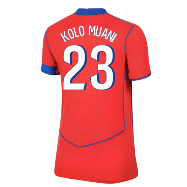 2025-2026 PSG Third Shirt (Womens) (Kolo Muani 23)-The Soccer Shirt Hub