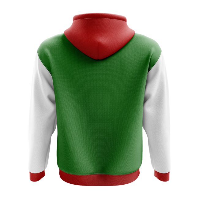 Hungary Concept Country Football Hoody (Green)-The Soccer Shirt Hub