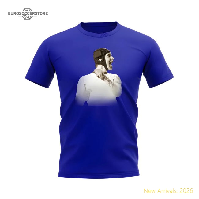 Petr Cech Chelsea Legend T-Shirt (Blue)-The Soccer Shirt Hub