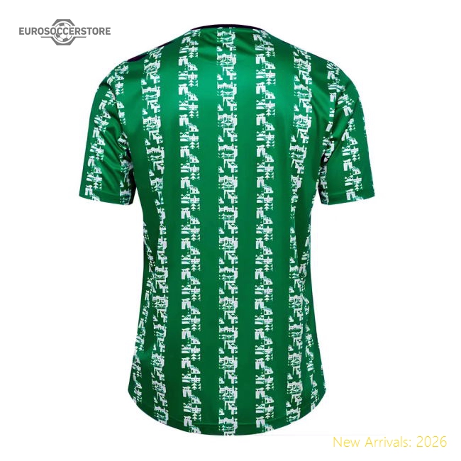 2024-2025 Real Betis Pre Game Jersey (Green)-The Soccer Shirt Hub