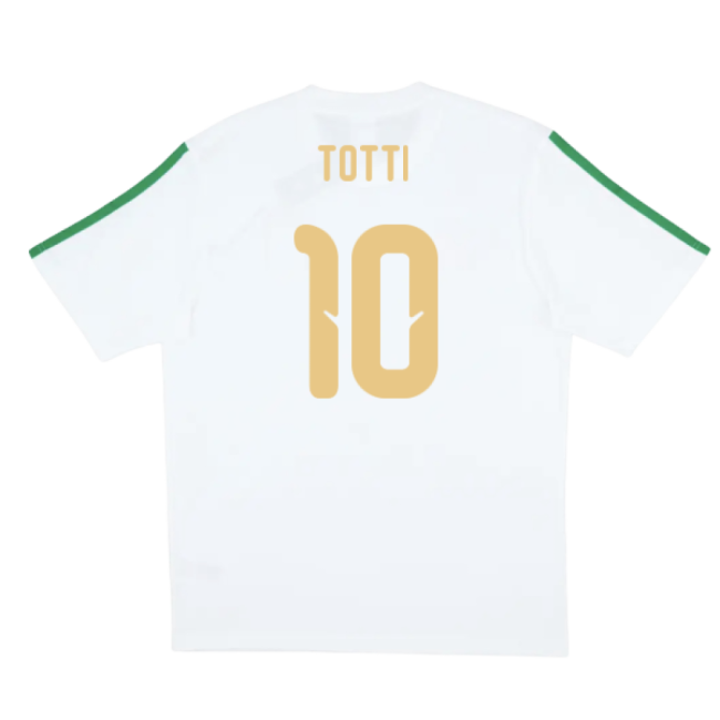 2026-2027 Italy DNA Tee (White) (Totti 10)-The Soccer Shirt Hub