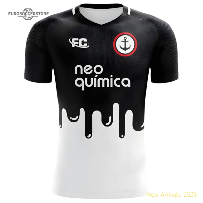 2018-2019 Corinthians Fans Culture Home Concept Shirt-The Soccer Shirt Hub