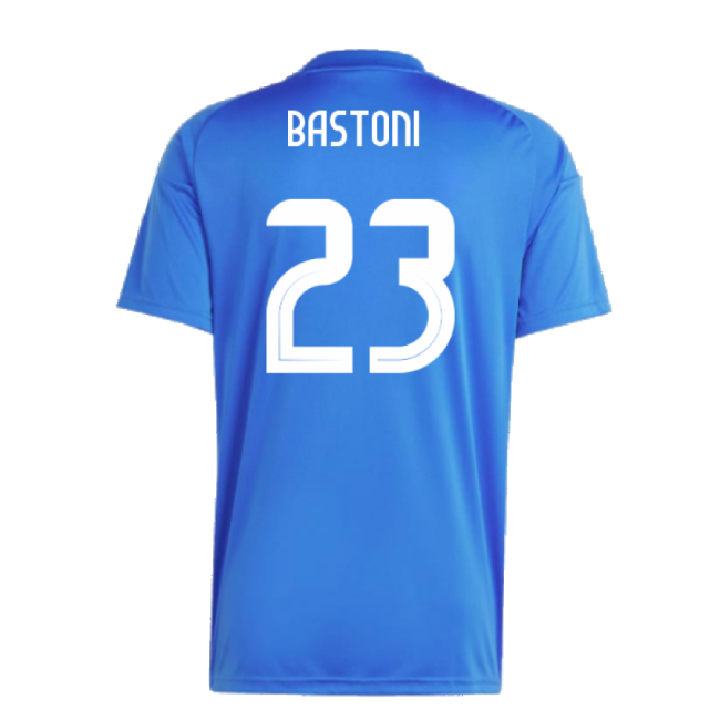 2024-2025 Italy Home Fan Jersey (BASTONI 23)-The Soccer Shirt Hub