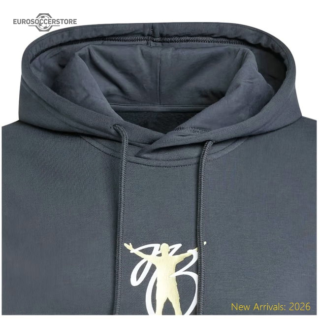 2025 Jude Bellingham Adidas Hooded Top (Grey)-The Soccer Shirt Hub