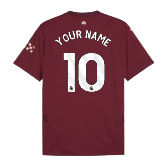 2024-2025 Man City Third Shirt (Your Name)-The Soccer Shirt Hub