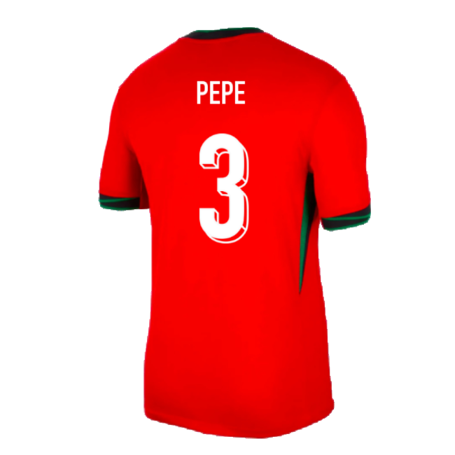 2024-2025 Portugal Home Shirt (Pepe 3)-The Soccer Shirt Hub
