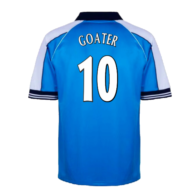 Manchester City 2000 Home Retro Shirt (Goater 10)-The Soccer Shirt Hub