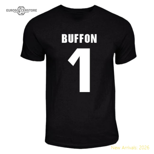 Gianluigi Buffon Juventus Hero T-shirt (black)-The Soccer Shirt Hub