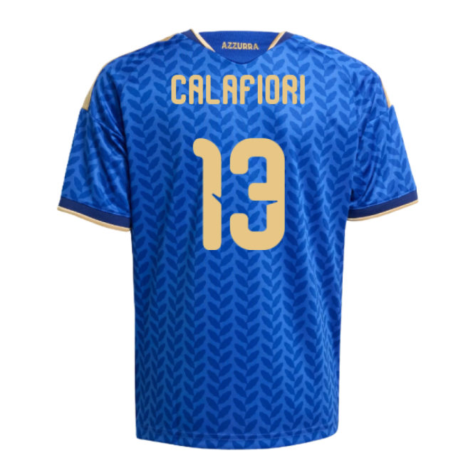 2026-2027 Italy Home Mini Kit (Calafiori 13)-The Soccer Shirt Hub