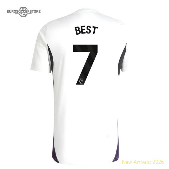 2025-2026 Man Utd Training Jersey (White) (Best 7)-The Soccer Shirt Hub