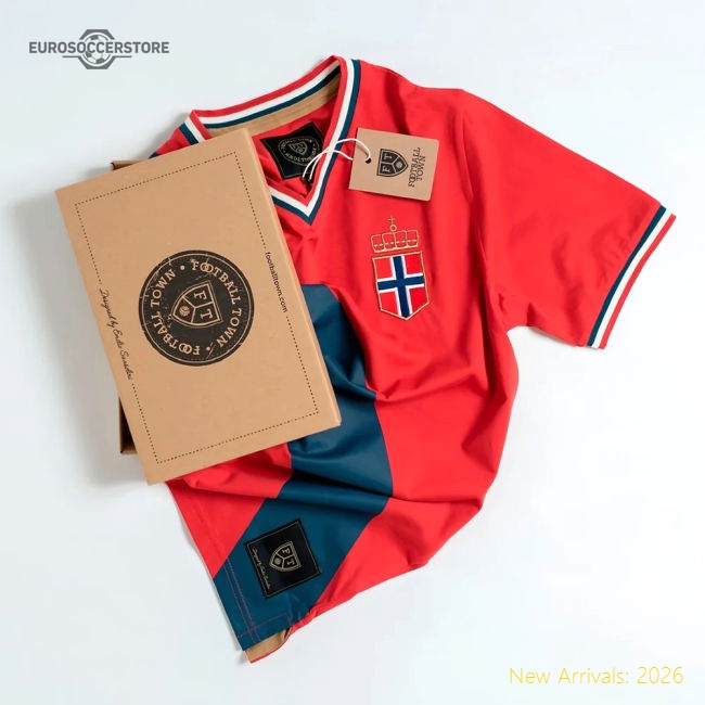 Vintage Norway Krone Soccer Jersey-The Soccer Shirt Hub