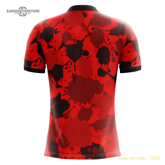 2025-2026 Albania Home Concept Football Shirt - Womens-The Soccer Shirt Hub
