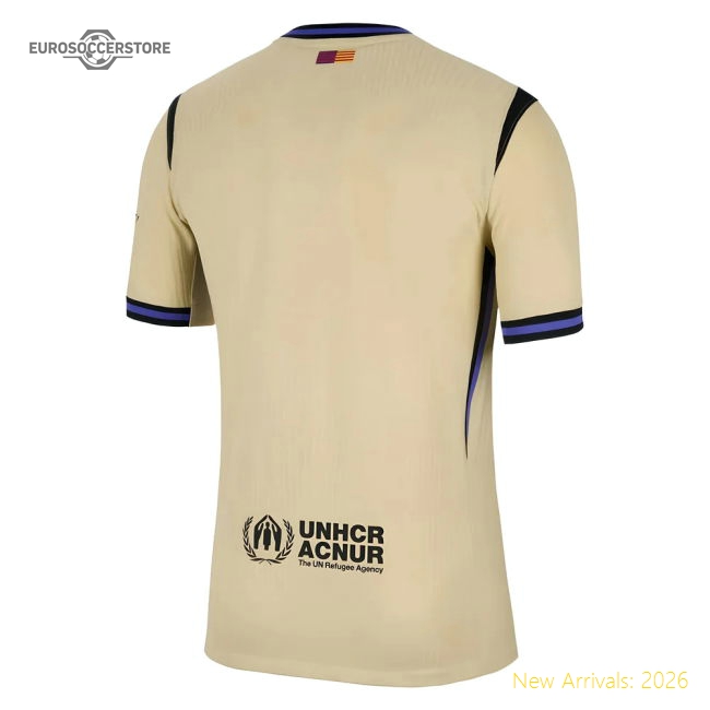 2025-2026 Barcelona Authentic Away Shirt-The Soccer Shirt Hub