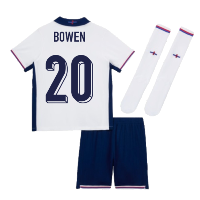 2024-2025 England Home Mini Kit (Bowen 20)-The Soccer Shirt Hub