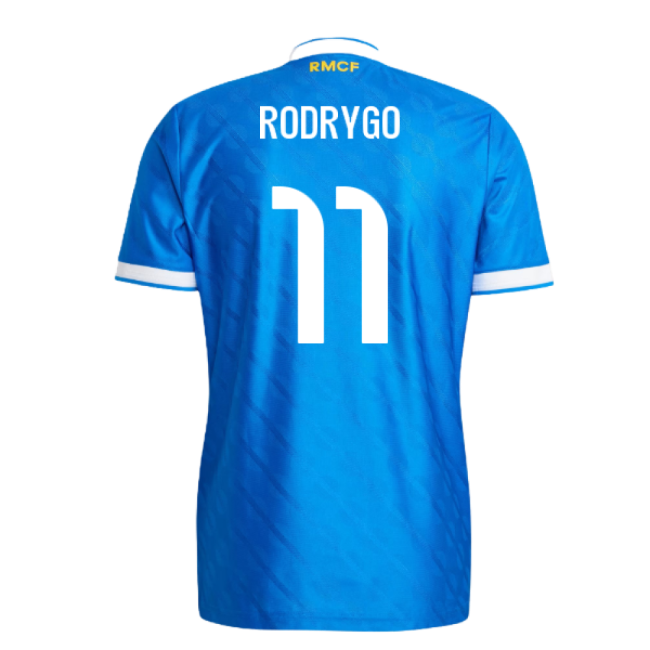 2025-2026 Real Madrid Authentic Third Shirt (Rodrygo 11)-The Soccer Shirt Hub