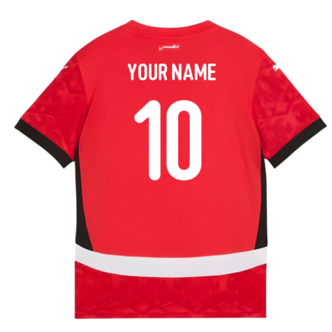 2024-2025 Egypt Home Shirt (Kids) (Your Name)-The Soccer Shirt Hub