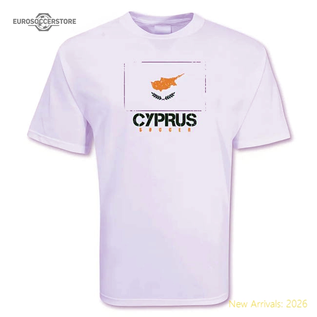 Cyprus Soccer T-shirt-The Soccer Shirt Hub