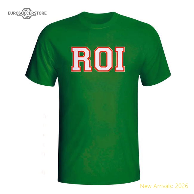 Ireland Country Iso T-shirt (green) - Kids-The Soccer Shirt Hub