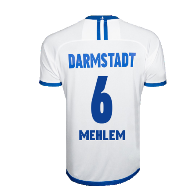 Darmstadt 2022-23 Away Shirt (XS) (Mint) (Mehlem 6)-The Soccer Shirt Hub