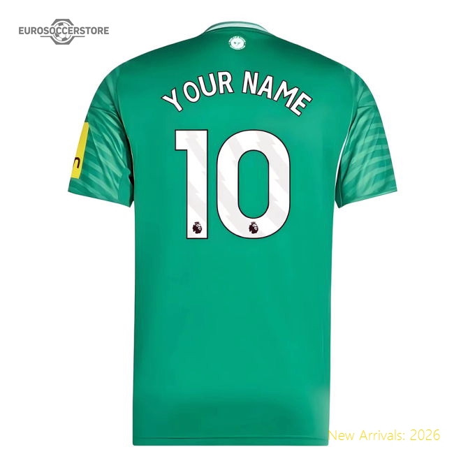 2025-2026 Newcastle Away Shirt (Your Name)-The Soccer Shirt Hub
