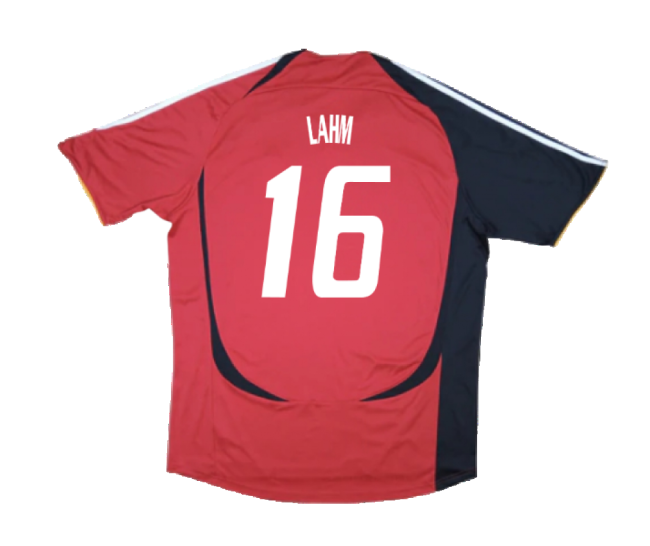 Germany 2005-07 Away Shirt ((Very Good) XL) (Lahm 16)-The Soccer Shirt Hub
