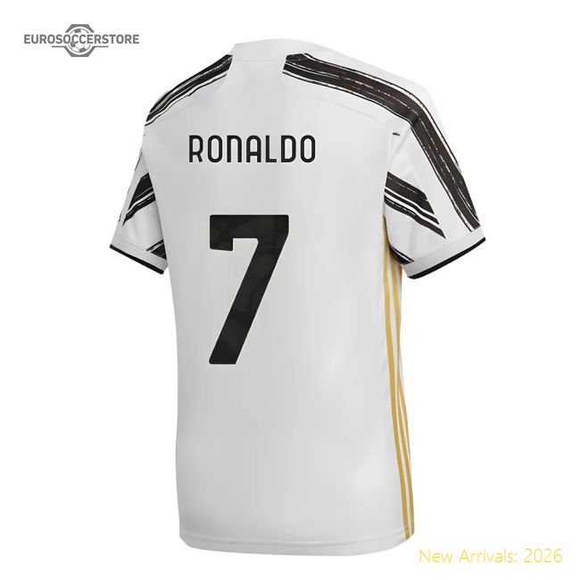 2020-2021 Juventus Adidas Home Football Shirt (RONALDO 7)-The Soccer Shirt Hub