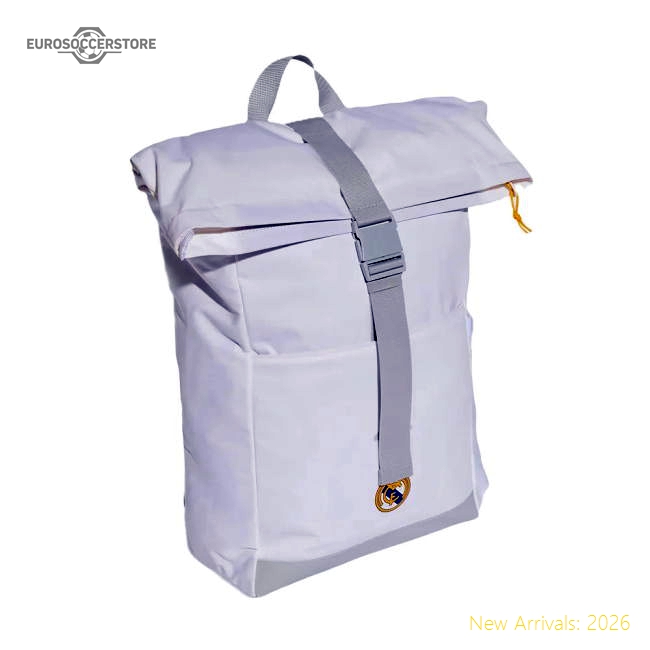 2025-2026 Real Madrid Backpack (White)-The Soccer Shirt Hub
