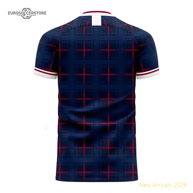 Scotland 2020-2021 Home Concept Shirt (Fans Culture) (McGinn 7)-The Soccer Shirt Hub