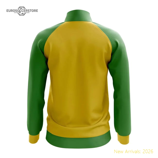 Guinea Bissau Bissau Concept Football Track Jacket (Yellow)-The Soccer Shirt Hub
