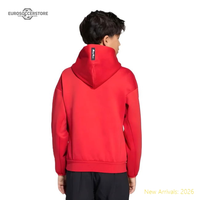 2025-2026 Man Utd Anthem Jacket (Red) - Kids-The Soccer Shirt Hub