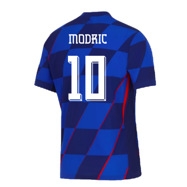2024-2025 Croatia Away Shirt (Modric 10)-The Soccer Shirt Hub