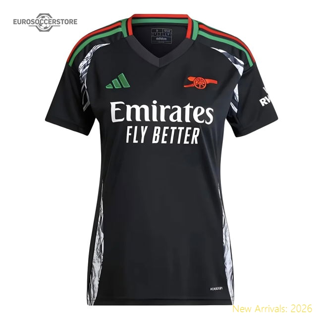 2024-2025 Arsenal Away Shirt (Womens)-The Soccer Shirt Hub