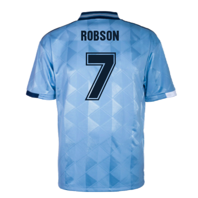 England 1989 Third Retro Shirt (Robson 7)-The Soccer Shirt Hub