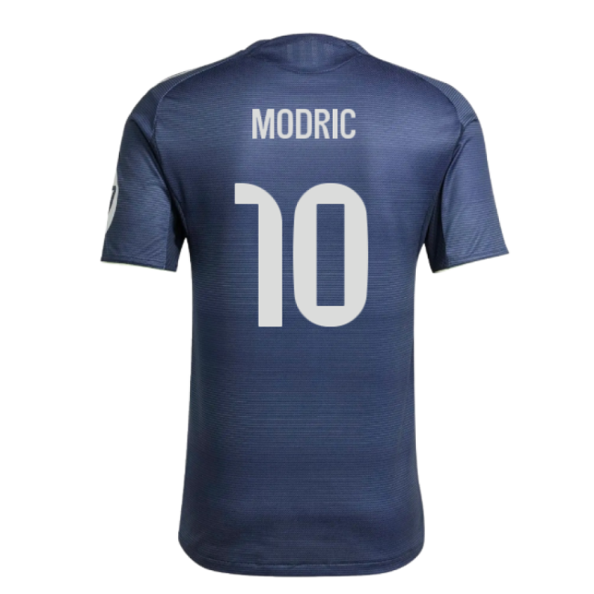2025-2026 Real Madrid Authentic Away Shirt (Modric 10)-The Soccer Shirt Hub