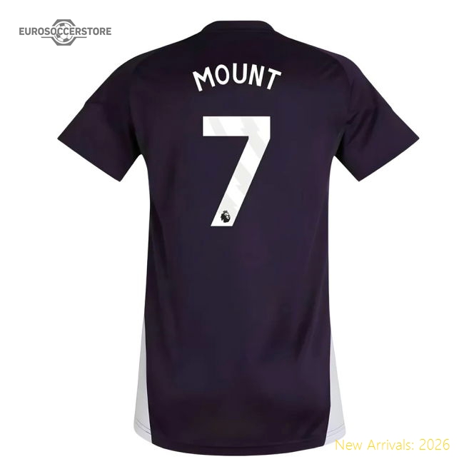 2025-2026 Man Utd Training Jersey (Aurora Plum) - Womens (Mount 7)-The Soccer Shirt Hub