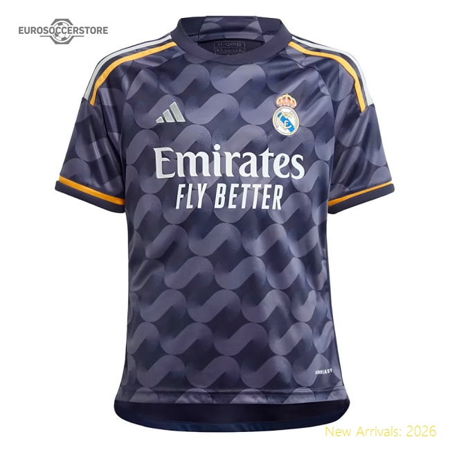 2023-2024 Real Madrid Away Shirt (Kids) (Your Name)-The Soccer Shirt Hub
