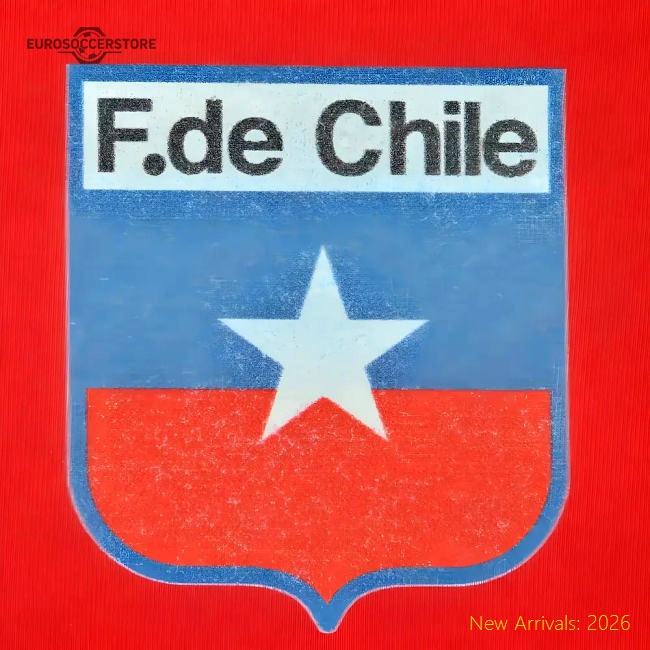 Chile 12th Man - Red/White Ringer-The Soccer Shirt Hub