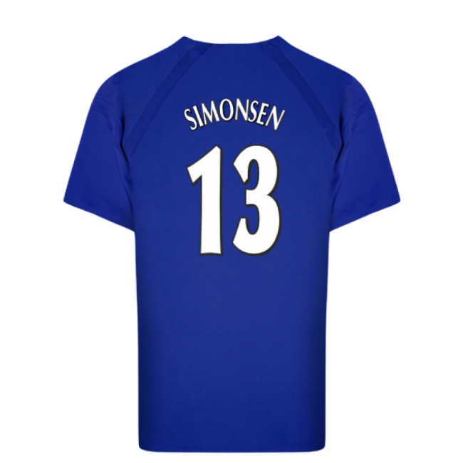 Everton 2003 Anniversary Retro Home Shirt (Simonsen 13)-The Soccer Shirt Hub