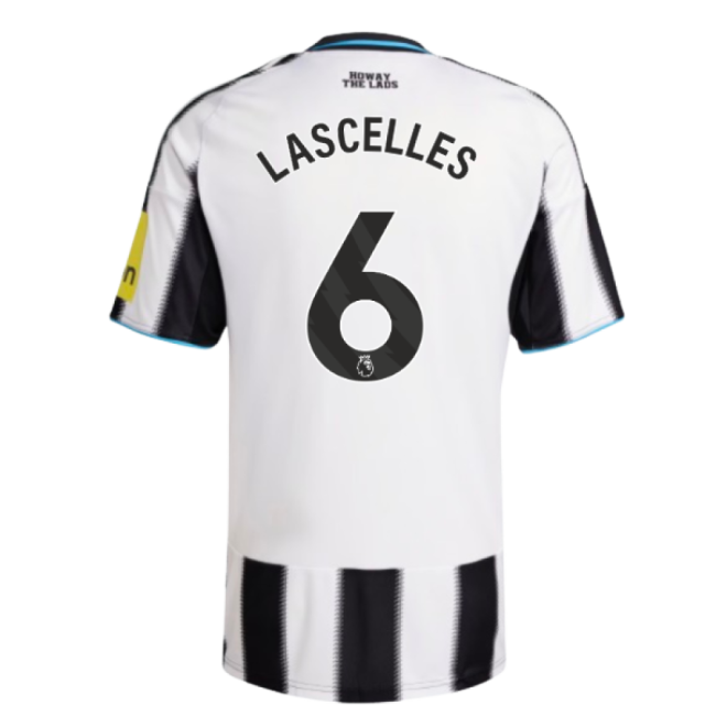 2025-2026 Newcastle Home Shirt (Lascelles 6)-The Soccer Shirt Hub