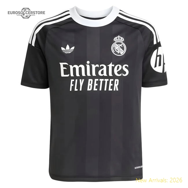 2025-2026 Real Madrid Third Goalkeeper Shirt (Kids)-The Soccer Shirt Hub