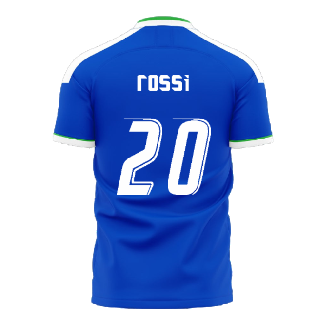 Italy 2006 Style Home Concept Shirt (Libero) (ROSSI 20)-The Soccer Shirt Hub