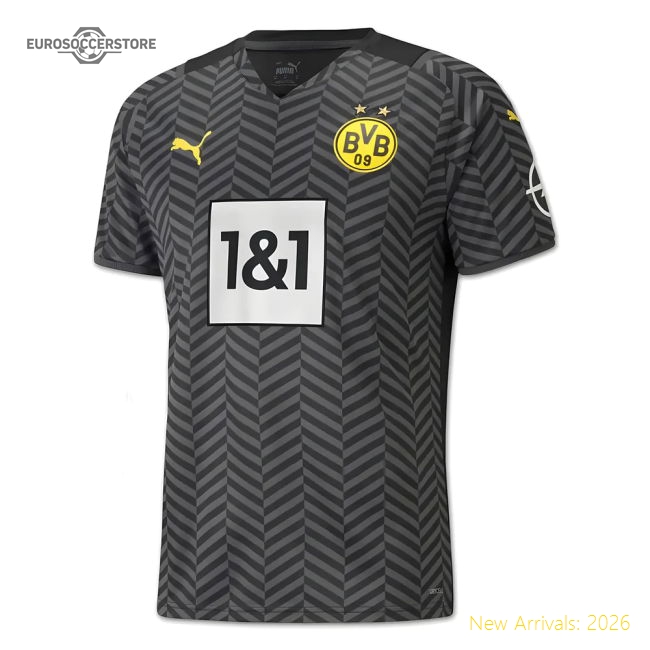 2021-2022 Borussia Dortmund Away Shirt-The Soccer Shirt Hub