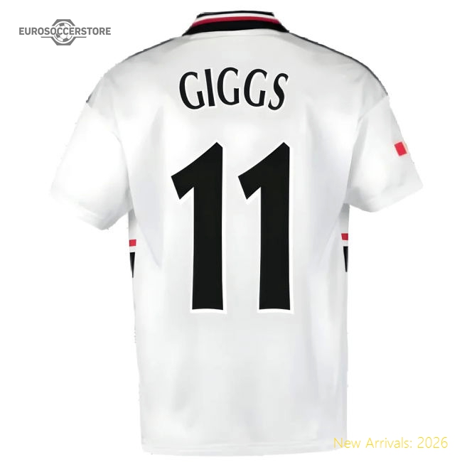 1999 Manchester United Away Football Shirt (GIGGS 11)-The Soccer Shirt Hub