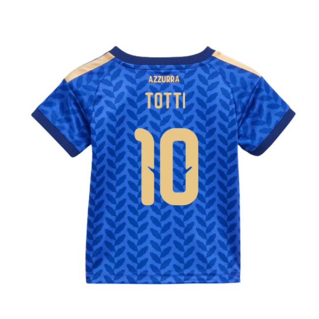 2026-2027 Italy Home Baby Kit (Totti 10)-The Soccer Shirt Hub