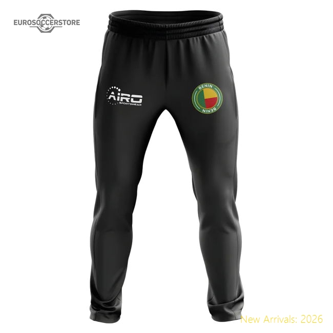Benin Concept Football Training Pants (Black)-The Soccer Shirt Hub