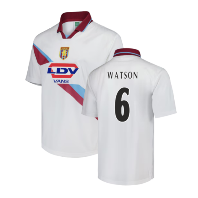Aston Villa 2000 Away Retro Shirt (Watson 6)-The Soccer Shirt Hub